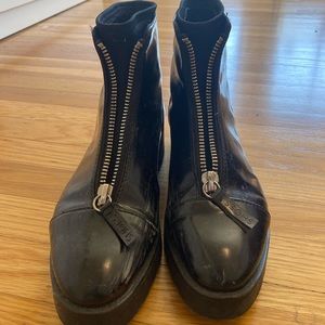 Zara size 39 combat boots
